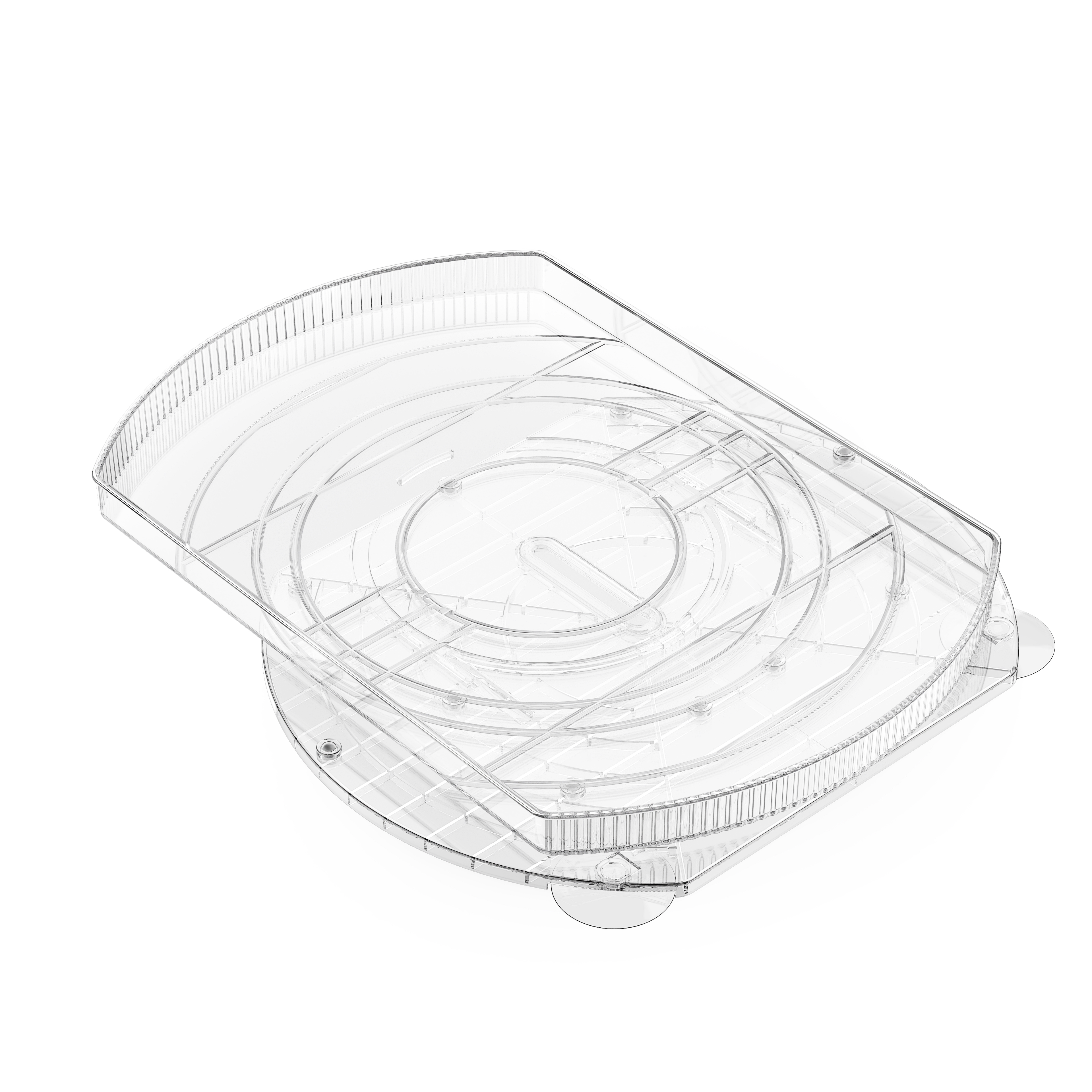 Lodówka Owalna gramofon