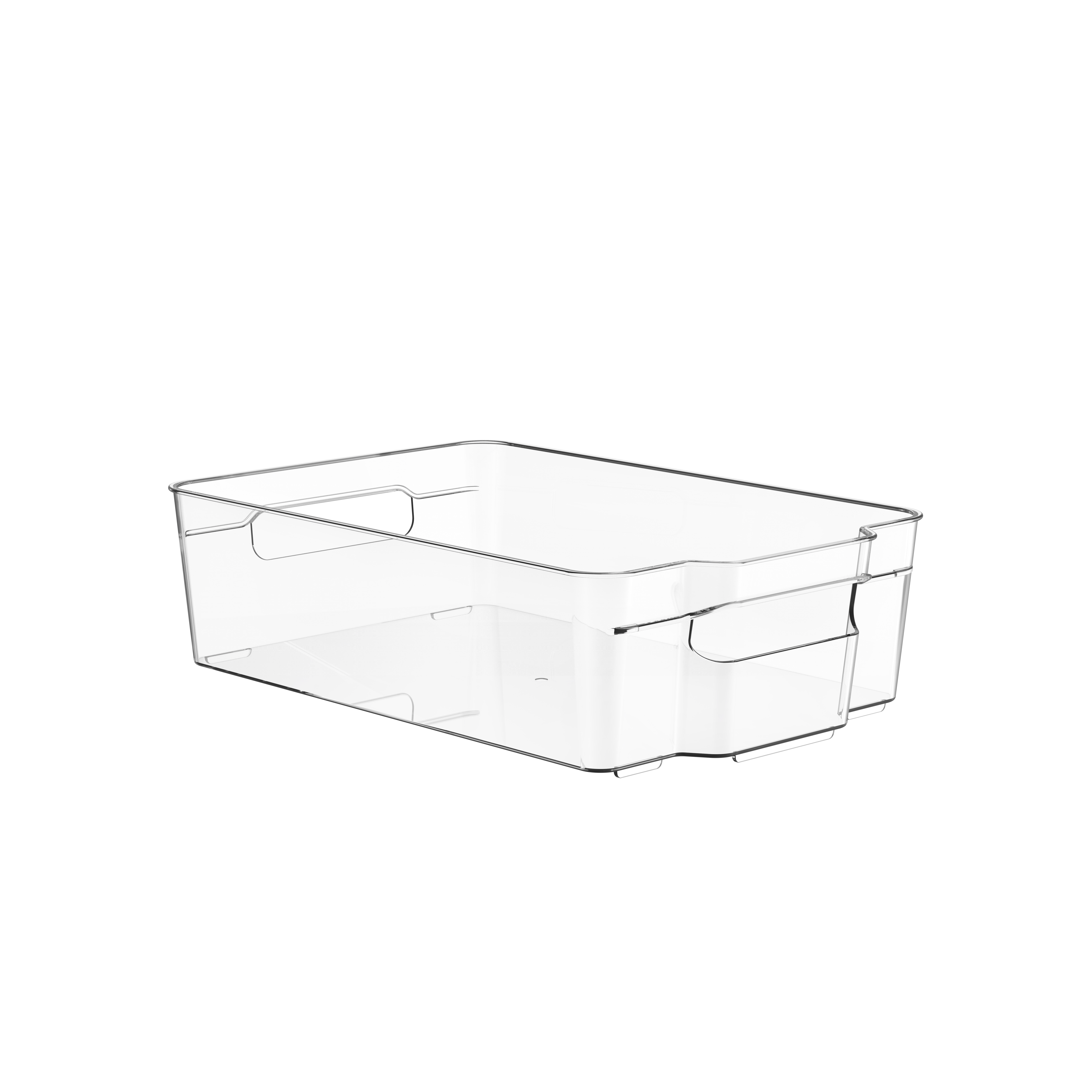 Duża lodówka z uchwytami